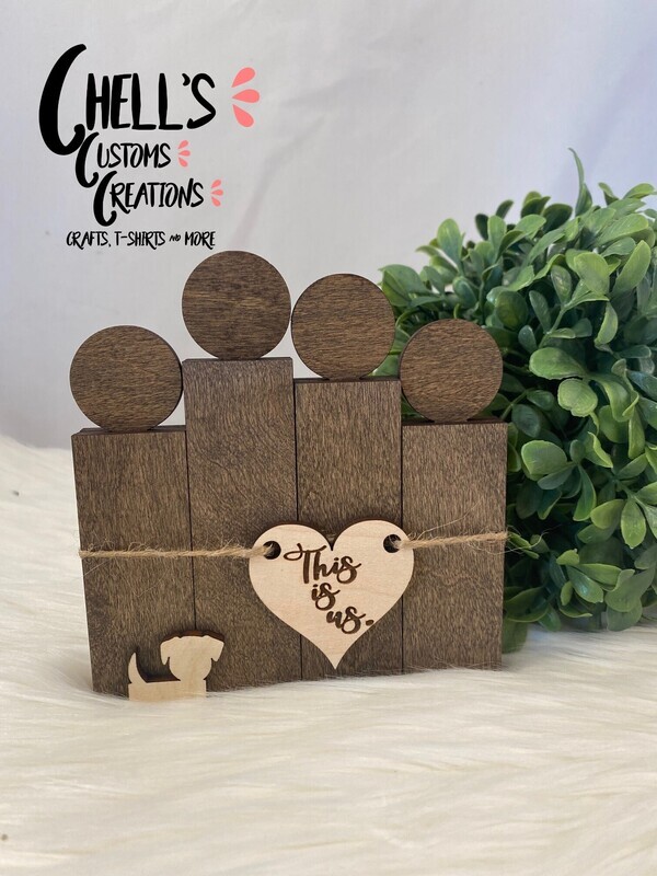 Wooden Block Family