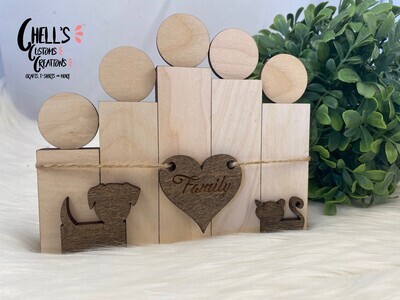 Wooden Block Family
