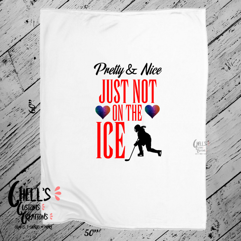 Pretty And Nice Just Not On The Ice Blanket