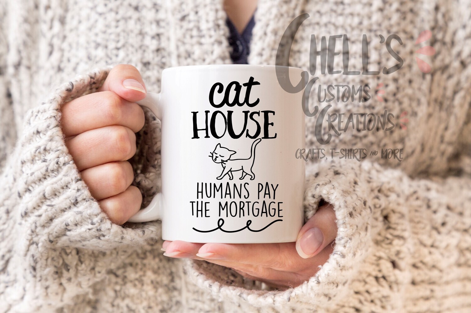 Cat House Mug