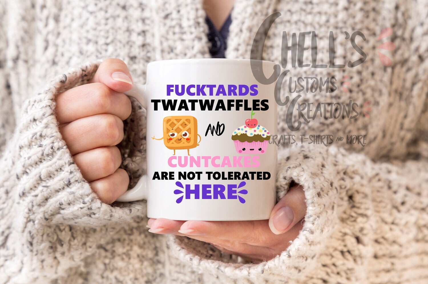 Fucktards Twatwaffles Cute Mug