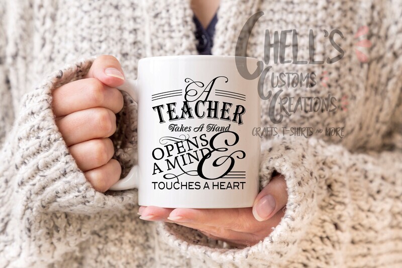 A Teacher Take A Hand Mug