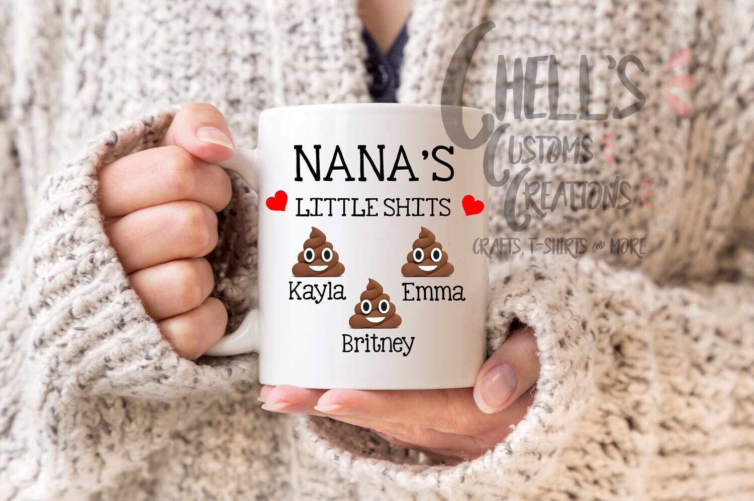Nana&#39;s Little Shits Mug