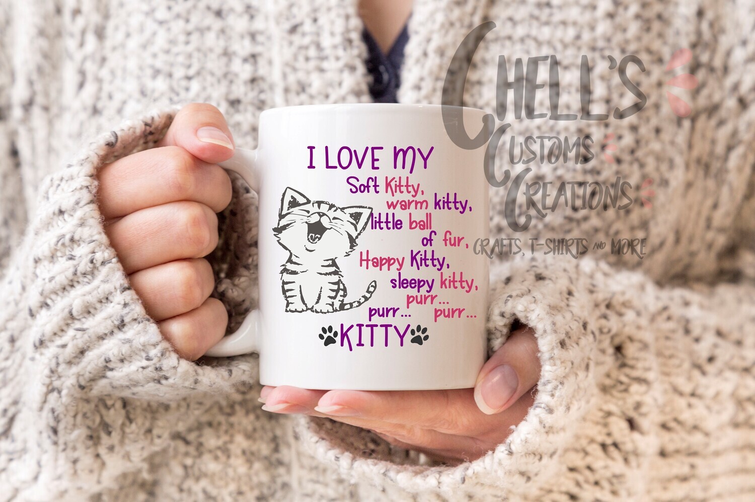 I Love My Kitty Mug