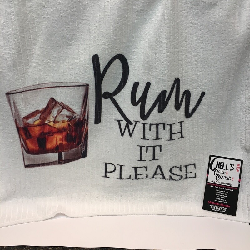 Rum With It Please Towels