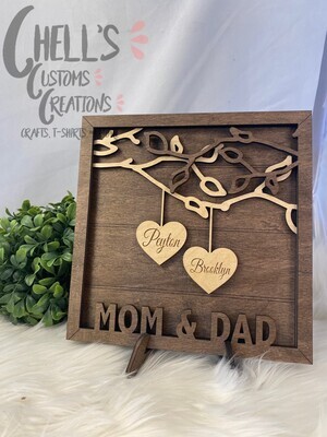 Small Hanging heart Sign