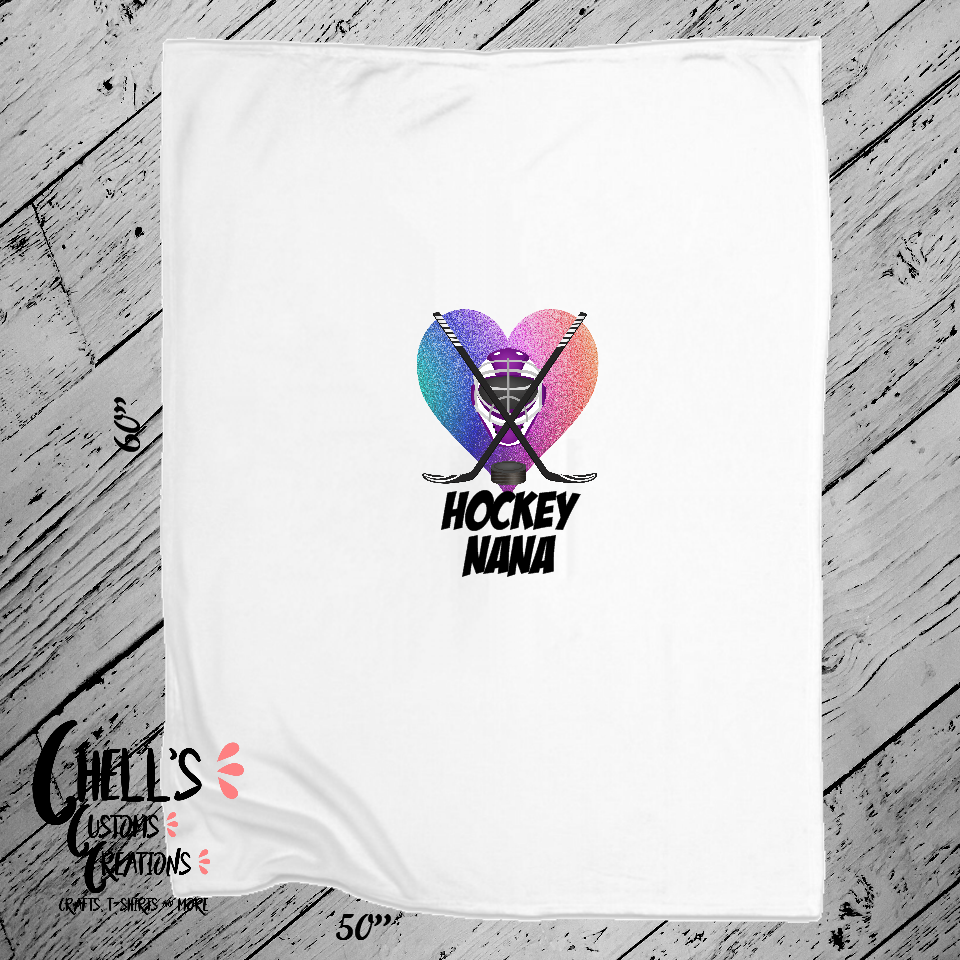 Hockey Nana Blanket