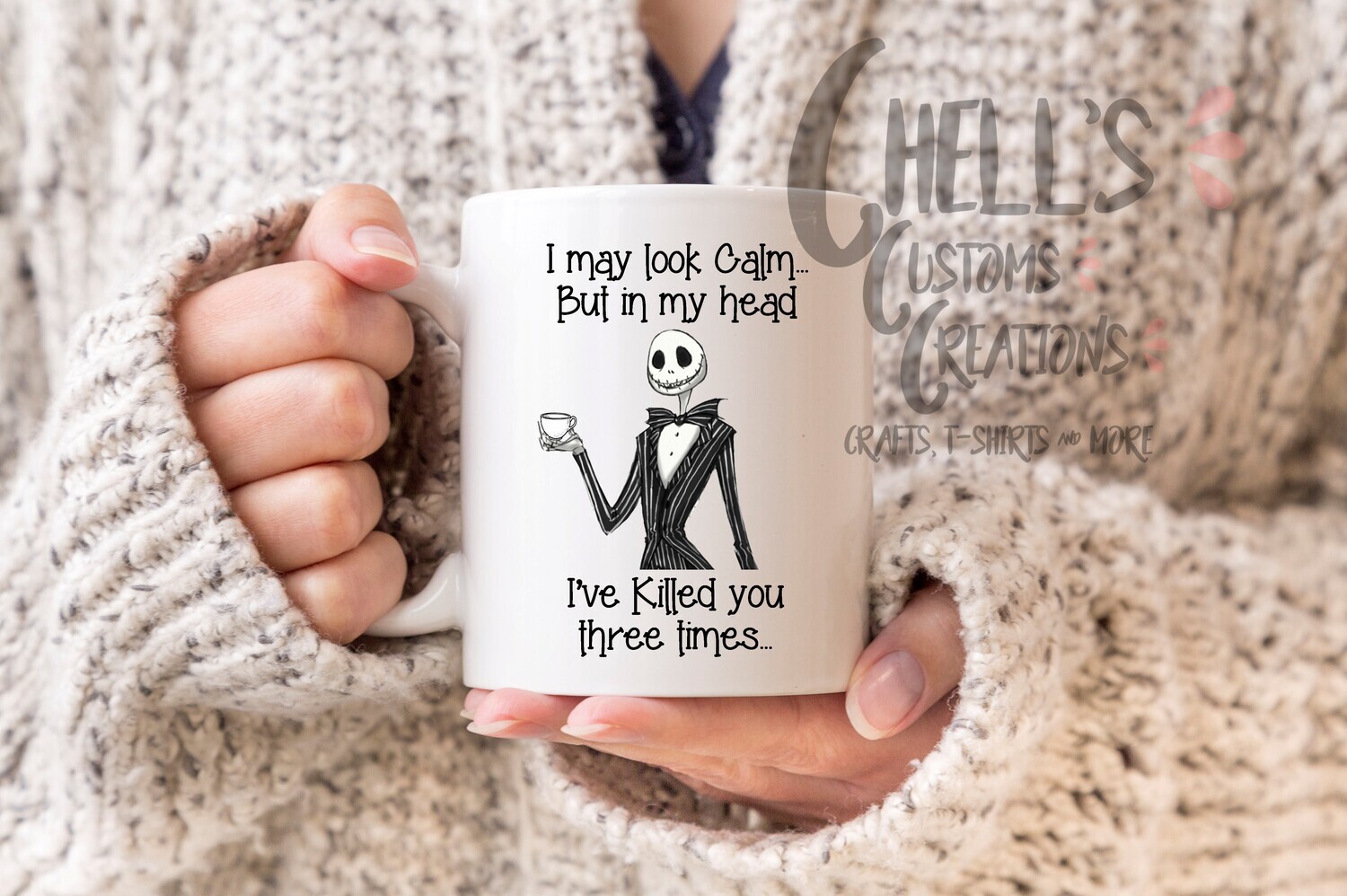 I May Look Calm Mug