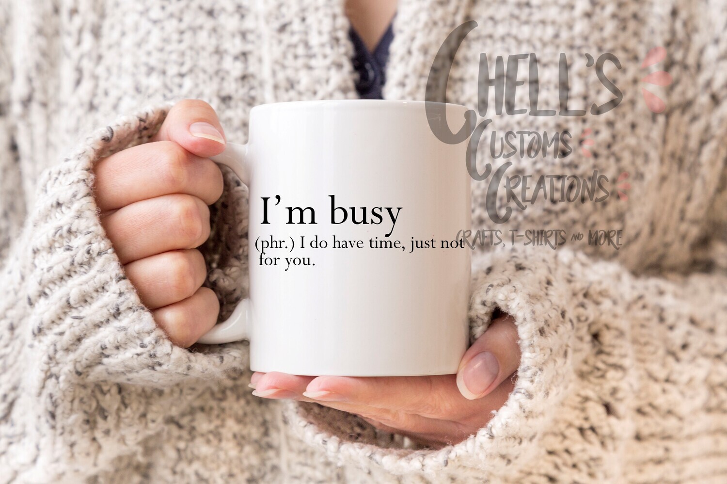 I&#39;m Busy Mug