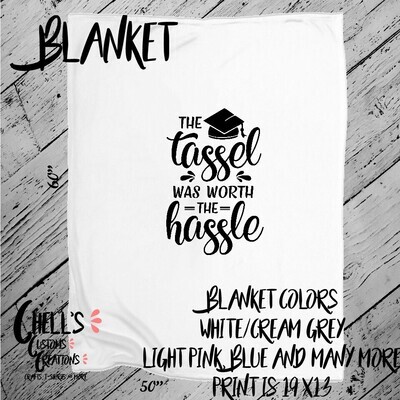 The Tassel Grad Blanket
