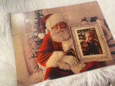 Wooden Christmas Puzzle