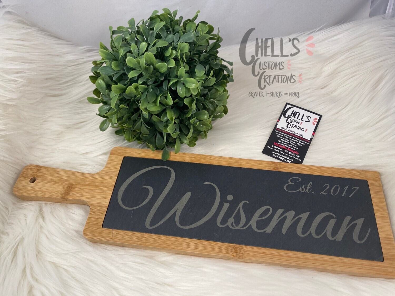 Long Slate Cutting Board