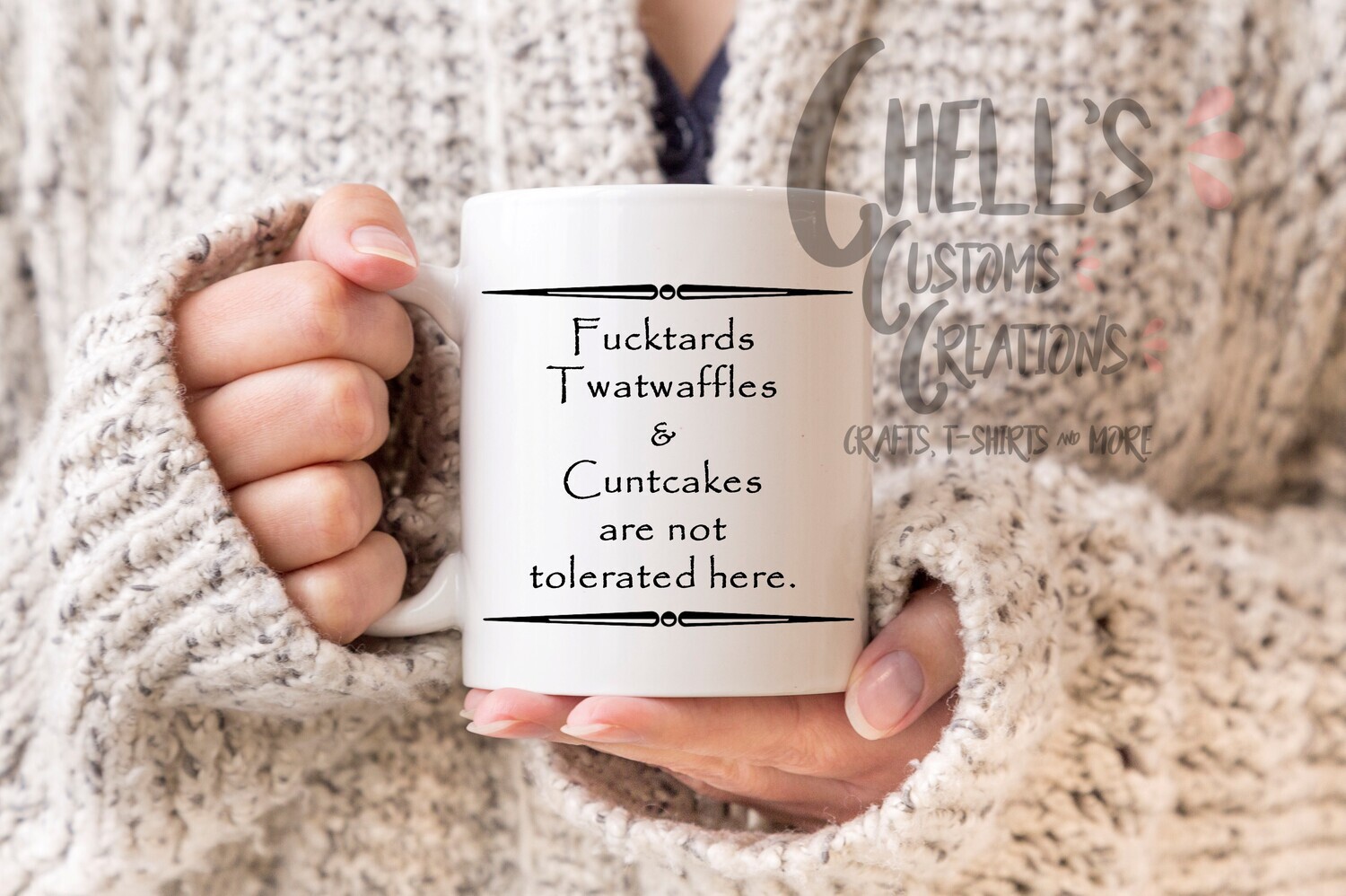 Fucktards Twatwaffles Mug