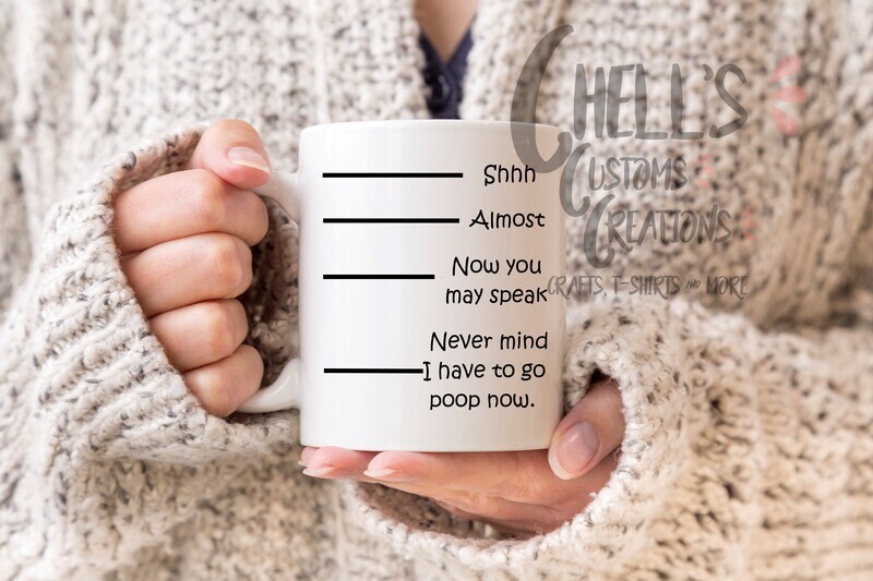 Shhh, Almost Mug