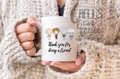 Thanks For Being A Friend Mug
