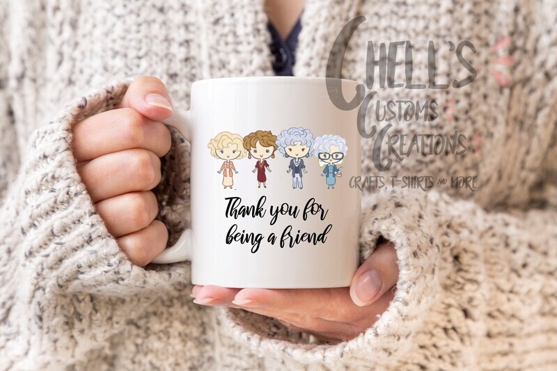 Thanks For Being A Friend Mug