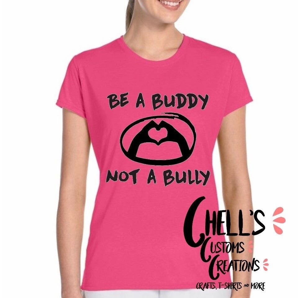 Be A Buddy Hand Hearts T-Shirt