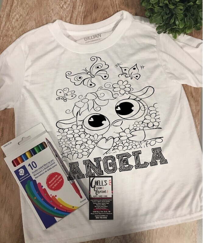 Color And Wash T-Shirt Lamb