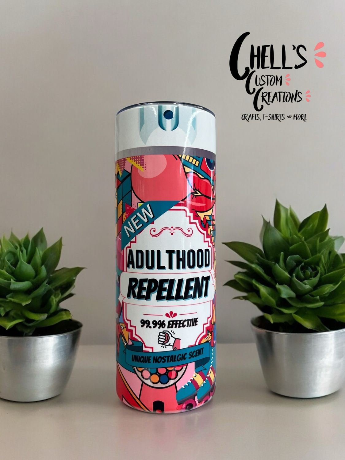 Adulthood Repellent, 20 Oz Tumbler