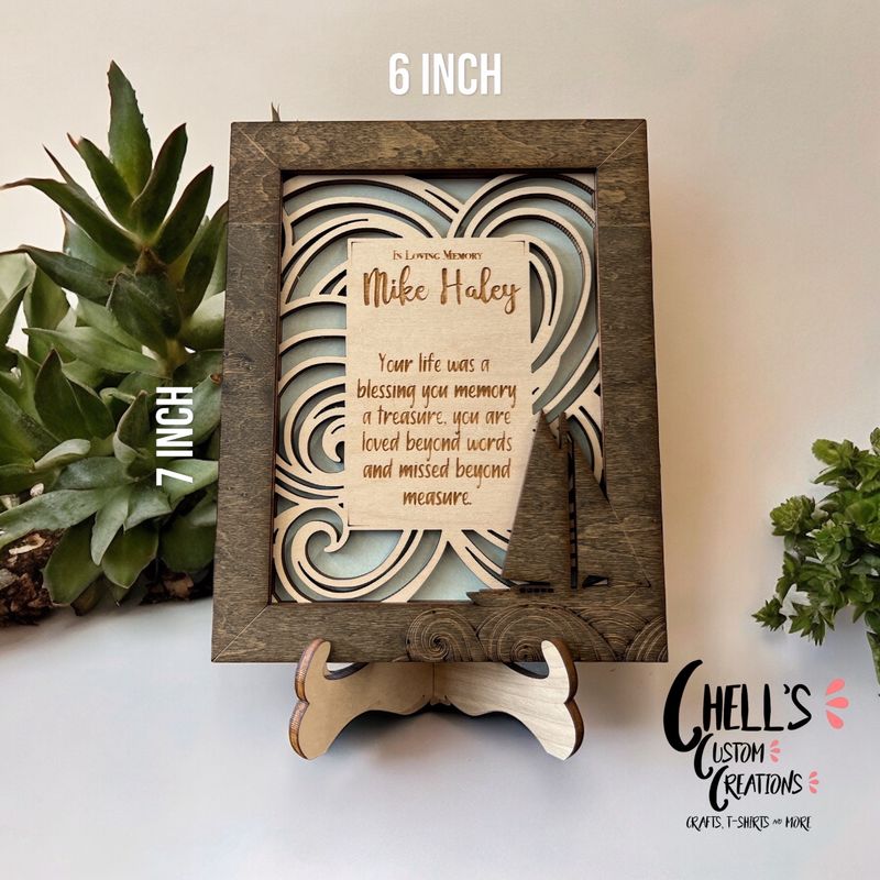 Engraved Memorial Plaque For That Special Someone