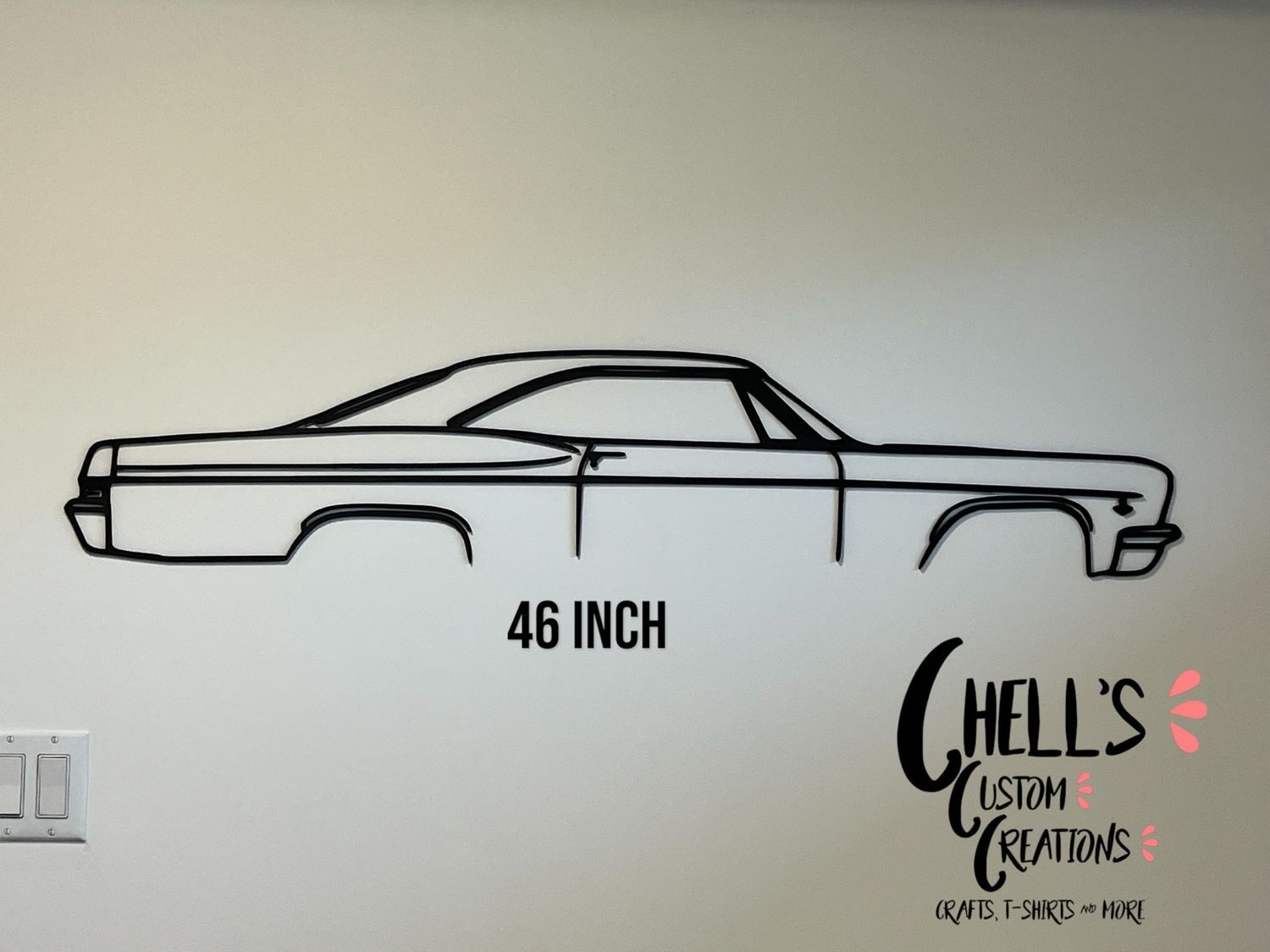 Wooden Car Silhouette Signs