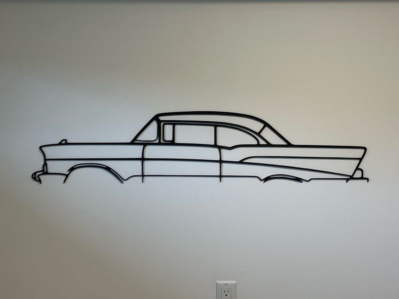 Wooden Car Silhouette Signs