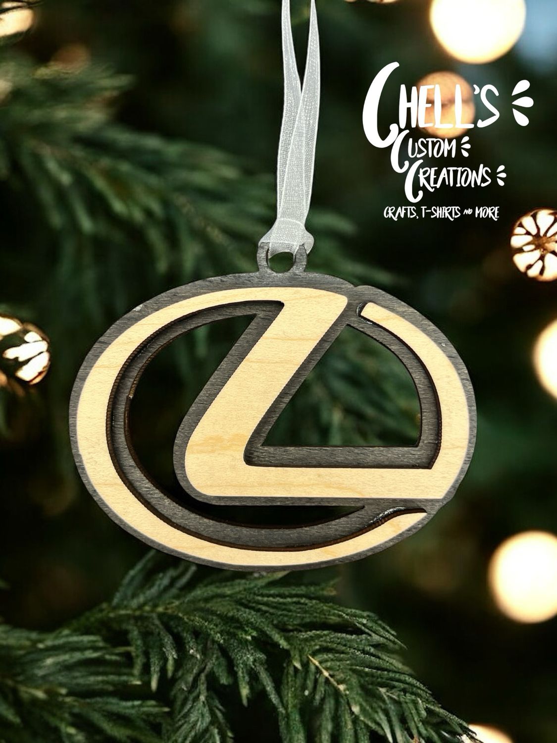 Lexus 3D Wooden Ornament