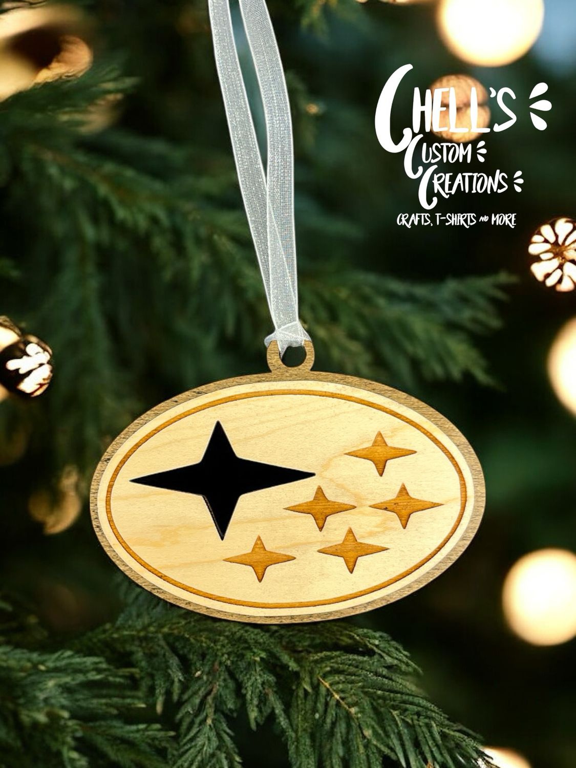 Subaru 3D Wooden Ornament