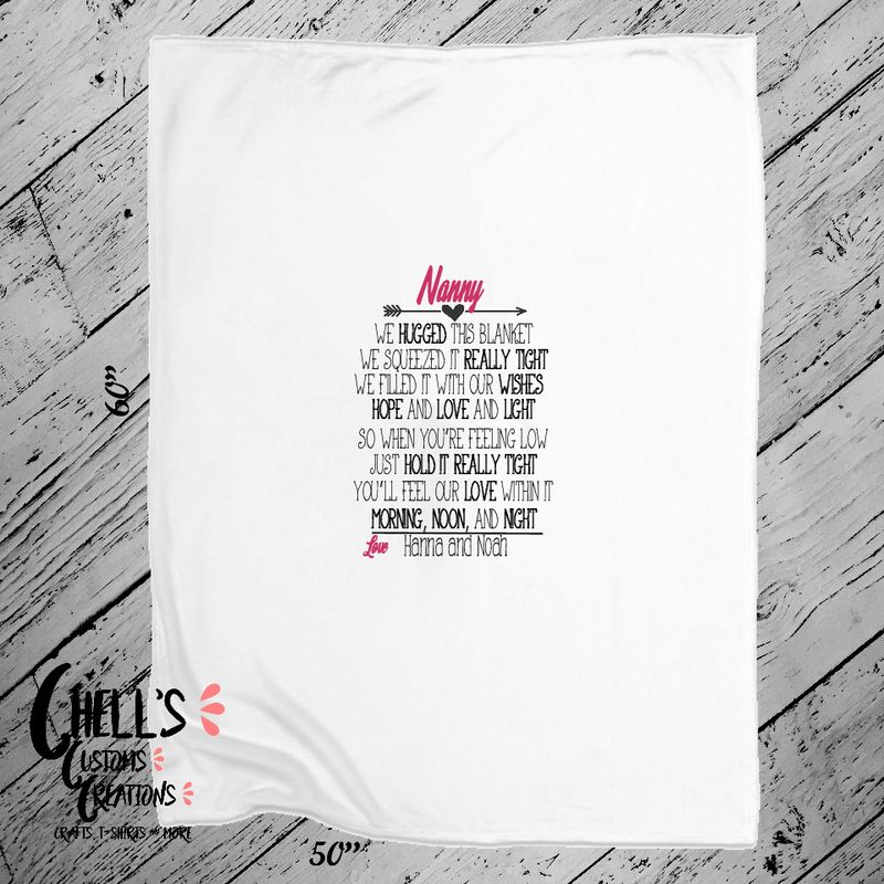 We Hugged This Blanket Really Tight Blanket