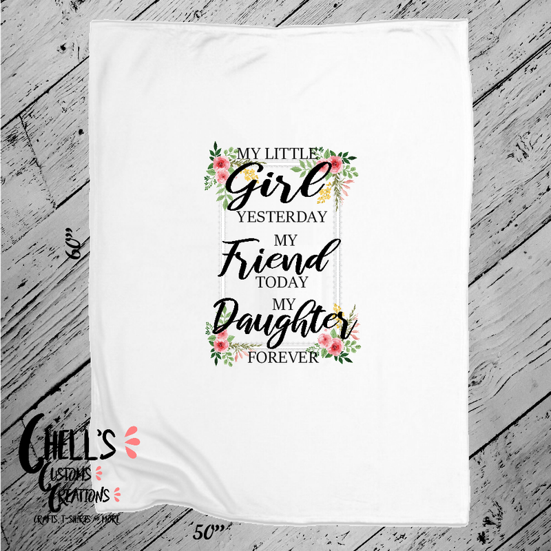 My Little Girl Blanket