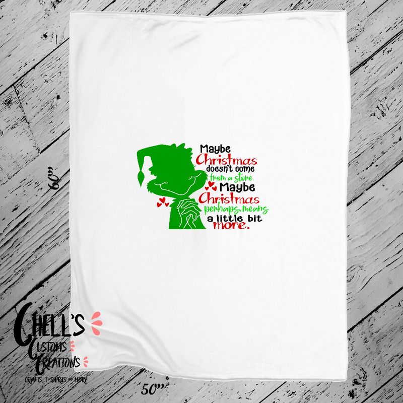 Grinch Blanket