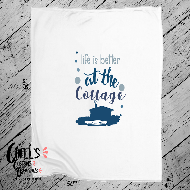 Life At The Cottage Blanket