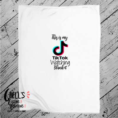 This Is My Tik Tok Watching Blanket