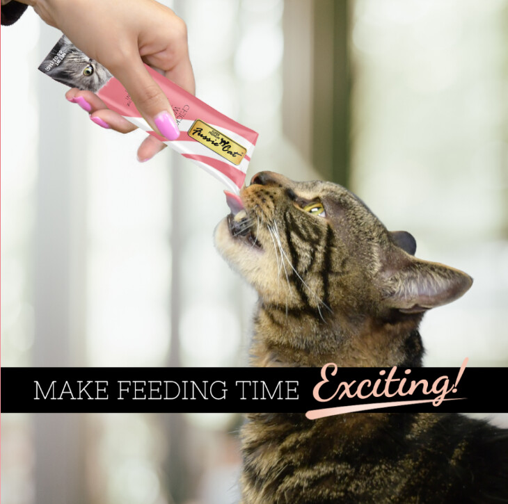 Fussie Cat Chicken with Beef Puree Treat, 4 Single Serving Tubes
