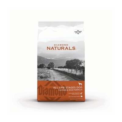 Diamond Naturals All Life Stages Chicken &amp; Rice Formula Dry Dog Food, 40lb Bag