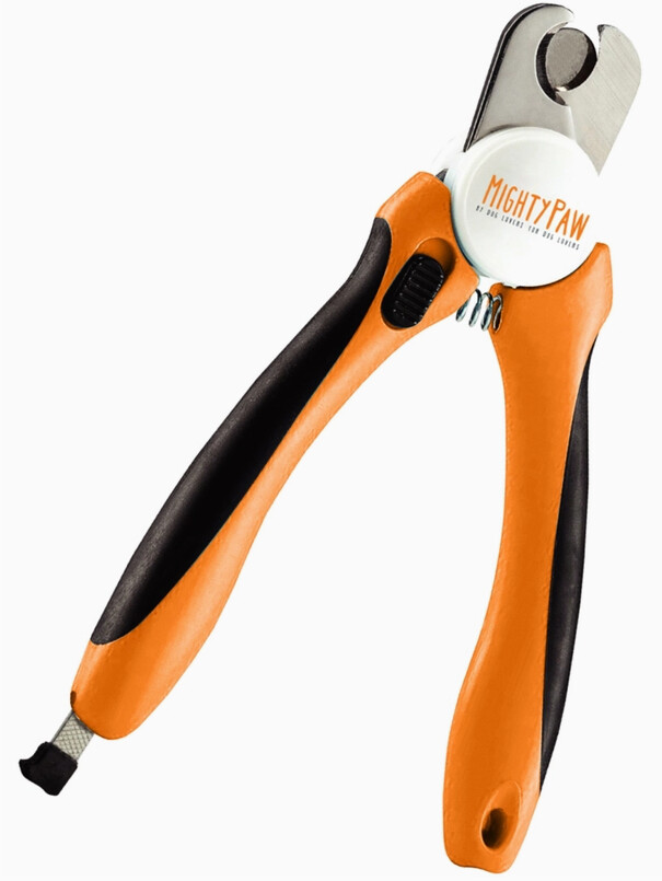 Dog Nail Clippers, Color: Orange