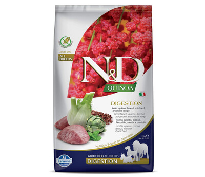 Farmina N&amp;D Dog Digestion Quinoa &amp; Lamb Dry Food