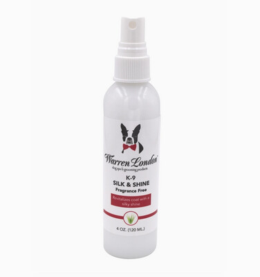 K-9 Silk &amp; Shine 4oz Bottle