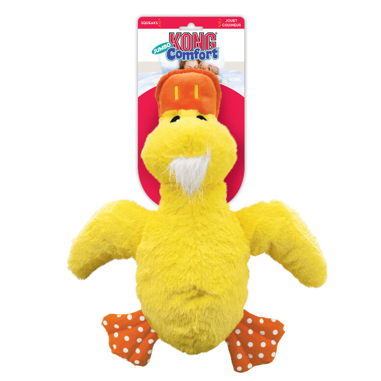 Kong Comfort Duck Jumbo, XL, Assorted Colors