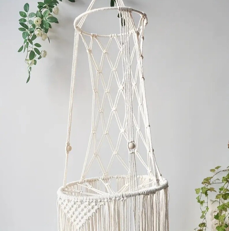 Macrame Hanging Cat Bed