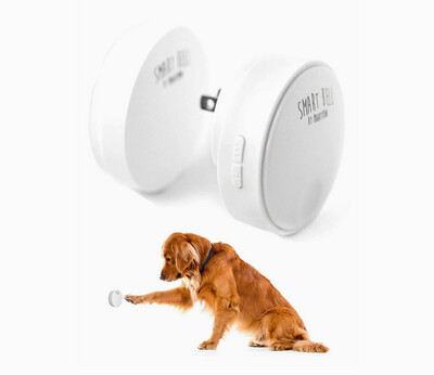 Mighty Paw Smart Bell 2.0, White, Single Transmitter