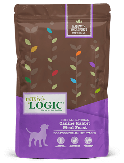 Nature&#39;s Logic Rabbit Meal Feast Dry Dog Food