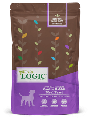 Nature&#39;s Logic Rabbit Meal Feast Dry Dog Food, Size: 13lb Bag