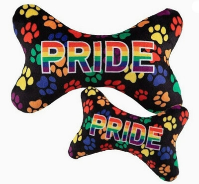 PRIDE Bone Shape Plush Toy, Medium (each)