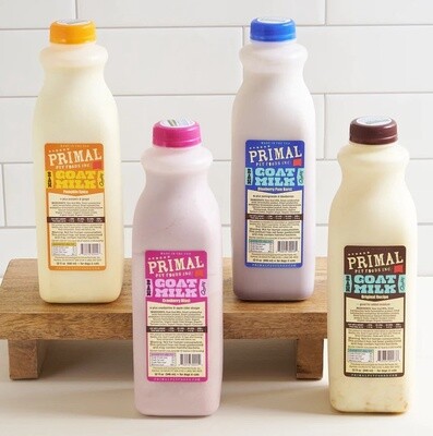 Primal Raw Goat Milk (Frozen) for Cats and Dogs