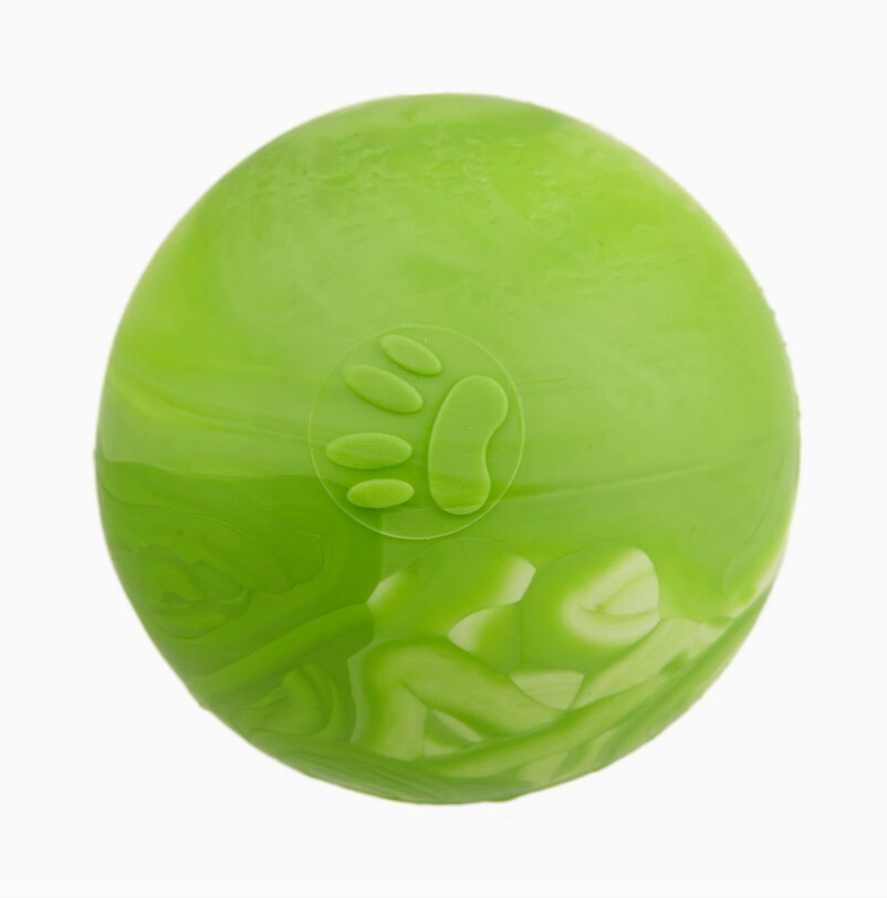 Rubber Floating Water Ball Small 2&quot;, Green