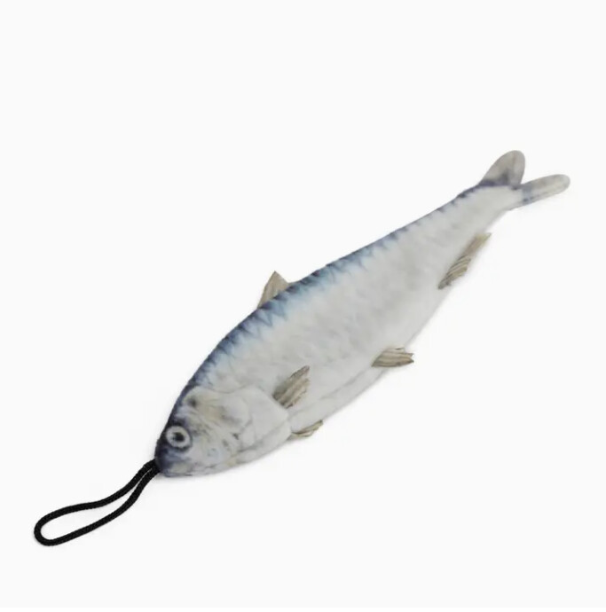 Sardine, Refillable Pouch, Catnip Cat Toy