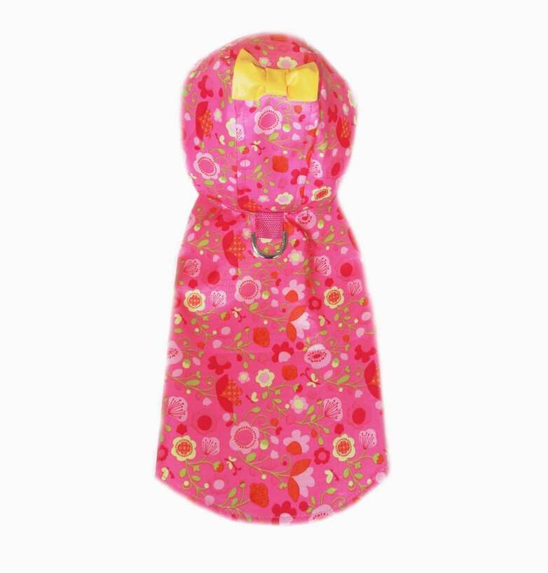 Serena Raincoat in Pink, Size: Med