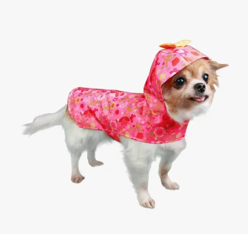 Serena Raincoat in Pink