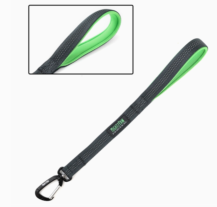 Traffic Lead Handle, 18in Dog Leash Tab by Mighty Paw